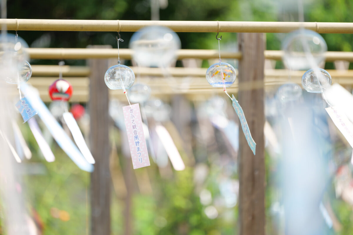 かき氷に限定御朱印も！奈良おふさ観音風鈴まつりで夏の涼を楽しもう！2023年開催情報！