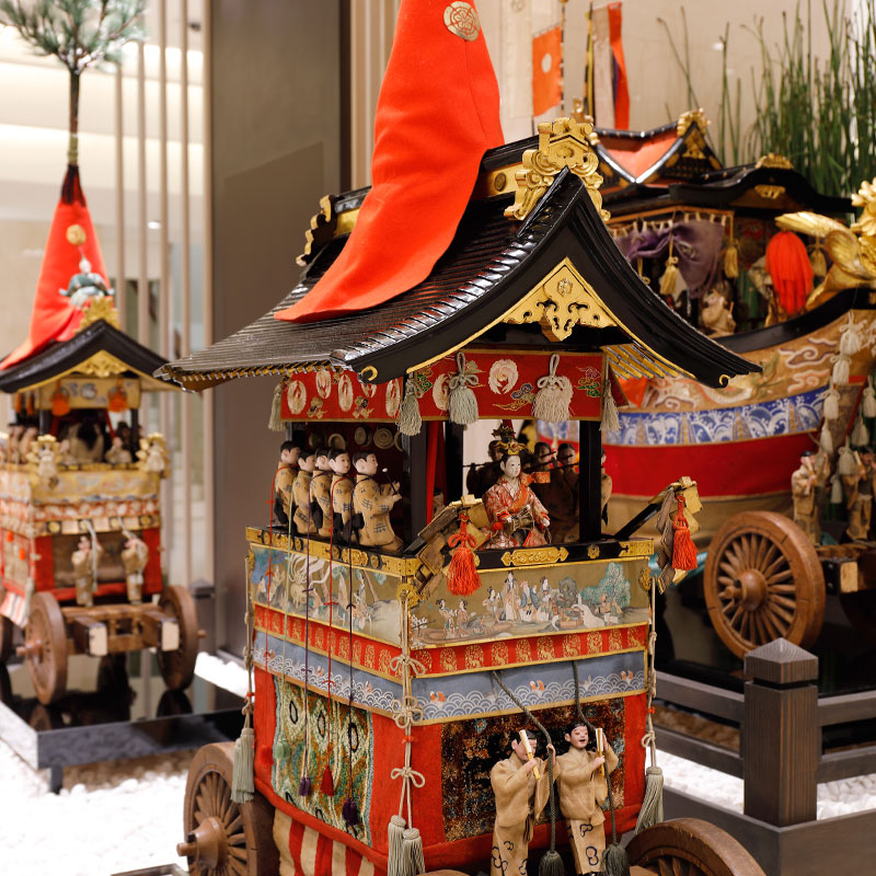 日本三大祭【祇園祭】の文化支援キャンペーンを大丸京都店にて開催中