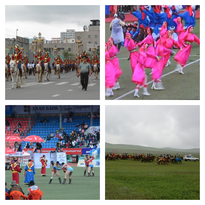 モンゴルのスポーツの祭典ナーダムで熱狂する中央アジアの遊牧民族