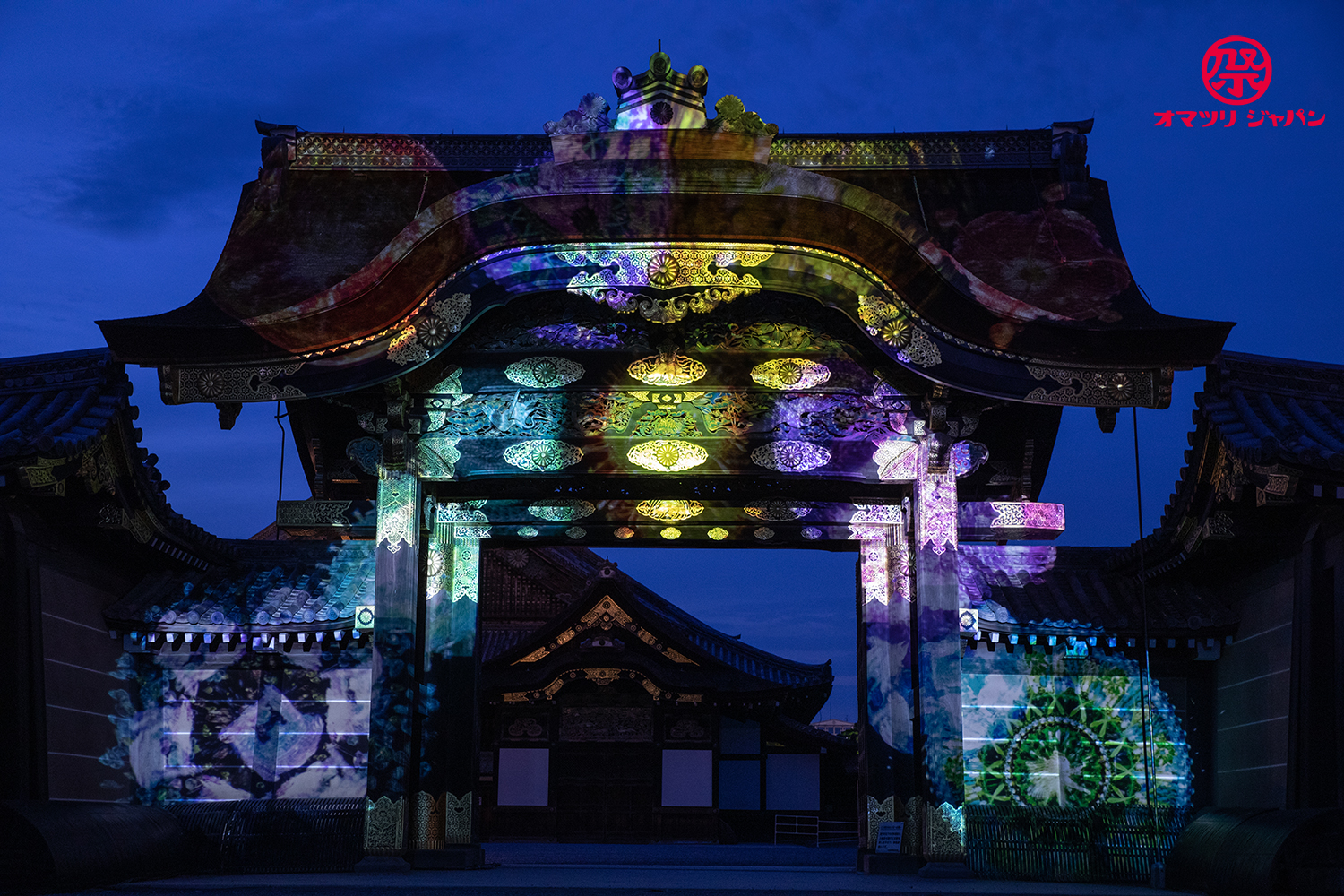 二条城×ネイキッド「二条城夏まつり2021」ライトアップをレポート！安心安全に楽しむ京都の夜