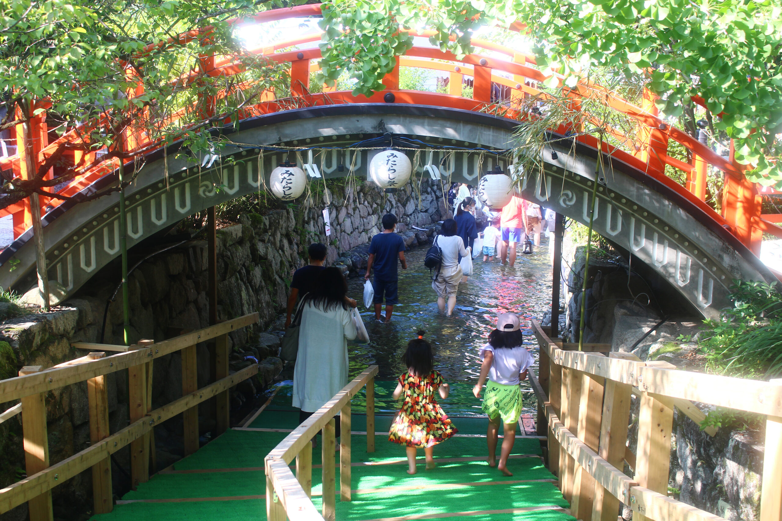 2023年下鴨神社御手洗祭（足つけ神事）で涼！無病息災を祈る京都の夏祭り