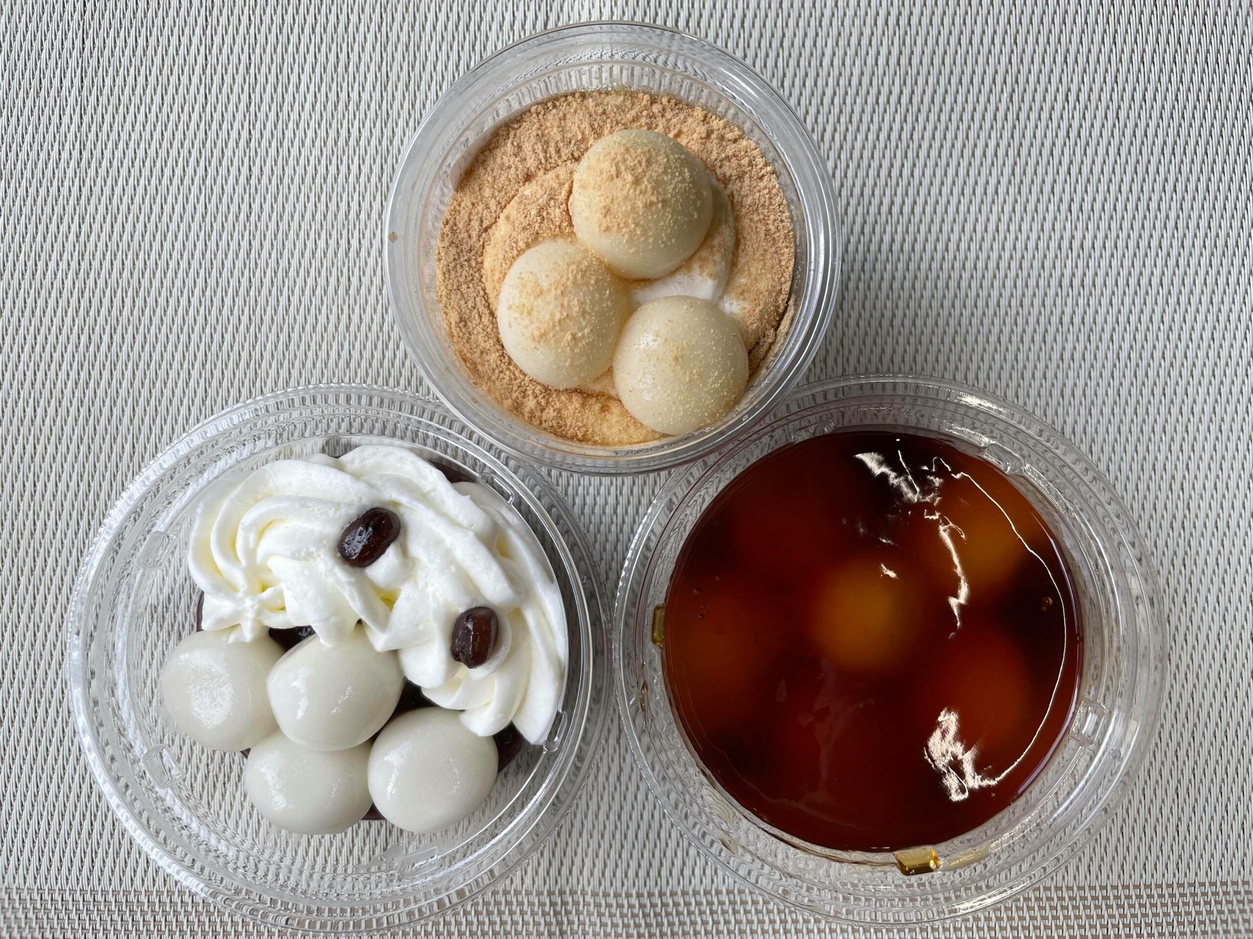 セブンイレブンの団子は月見にオススメ！きなこorクリームorみたらし、どれが好き？〈食レポ〉