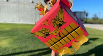 段ボールの獅子頭がかわいい！ワークショップで子どもたちに伝えたいメッセージとは？