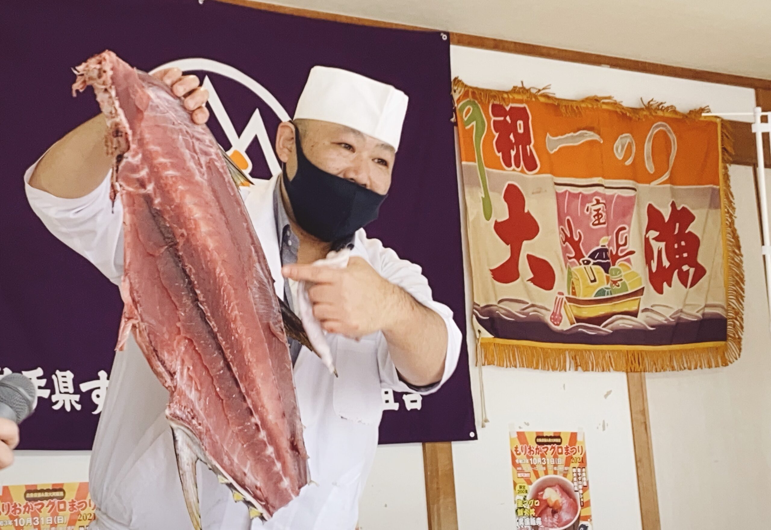 まぐろを供養！？盛岡まぐろ祭り開催！コロナ退散祈願の山車も出陣