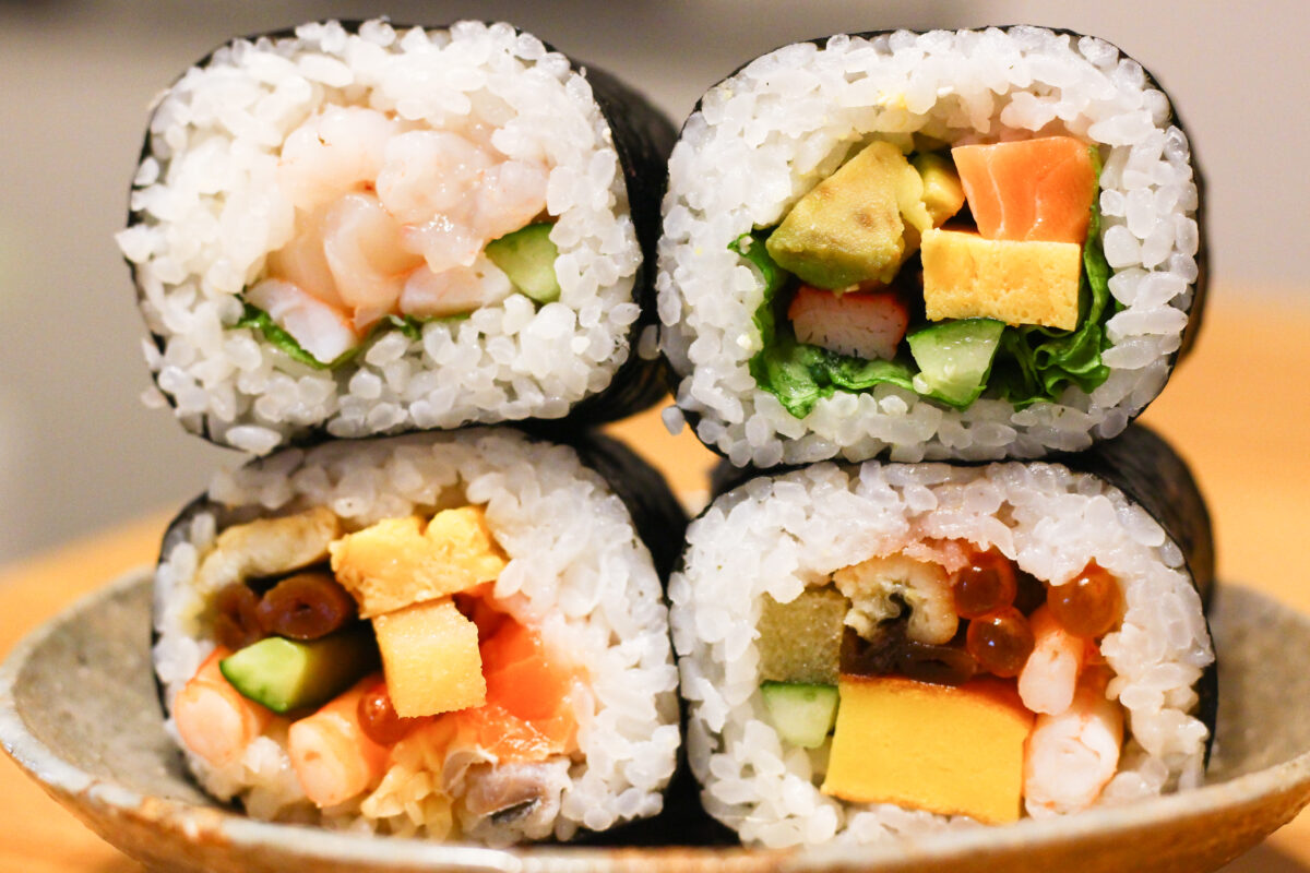 2022年イオンの恵方巻！豪華な4種のセットを紹介。事前ネットオーダーも便利！