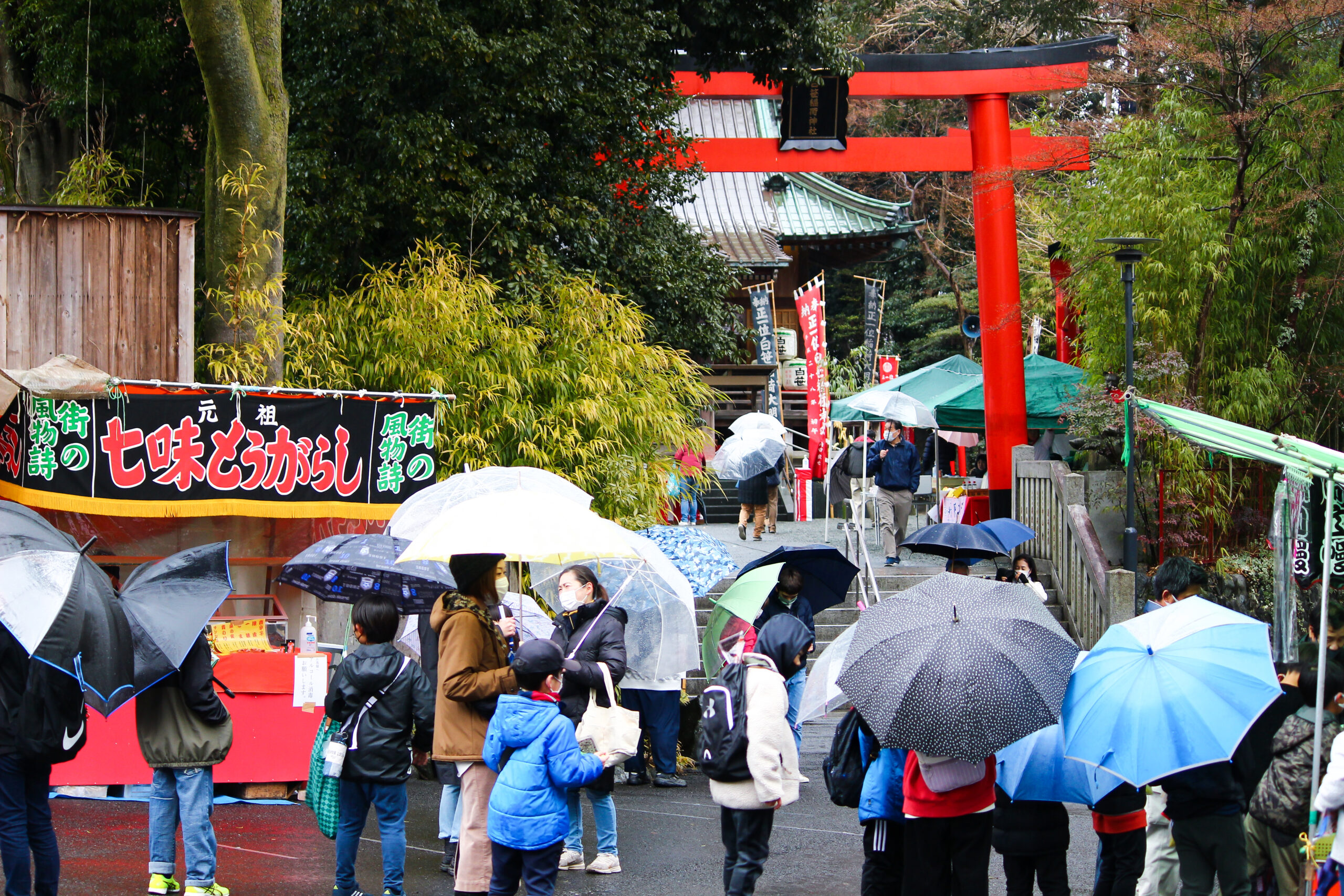 白笹稲荷初午祭2022速報！秦野の関東三大稲荷の1つが多数の露店で賑わう祭り