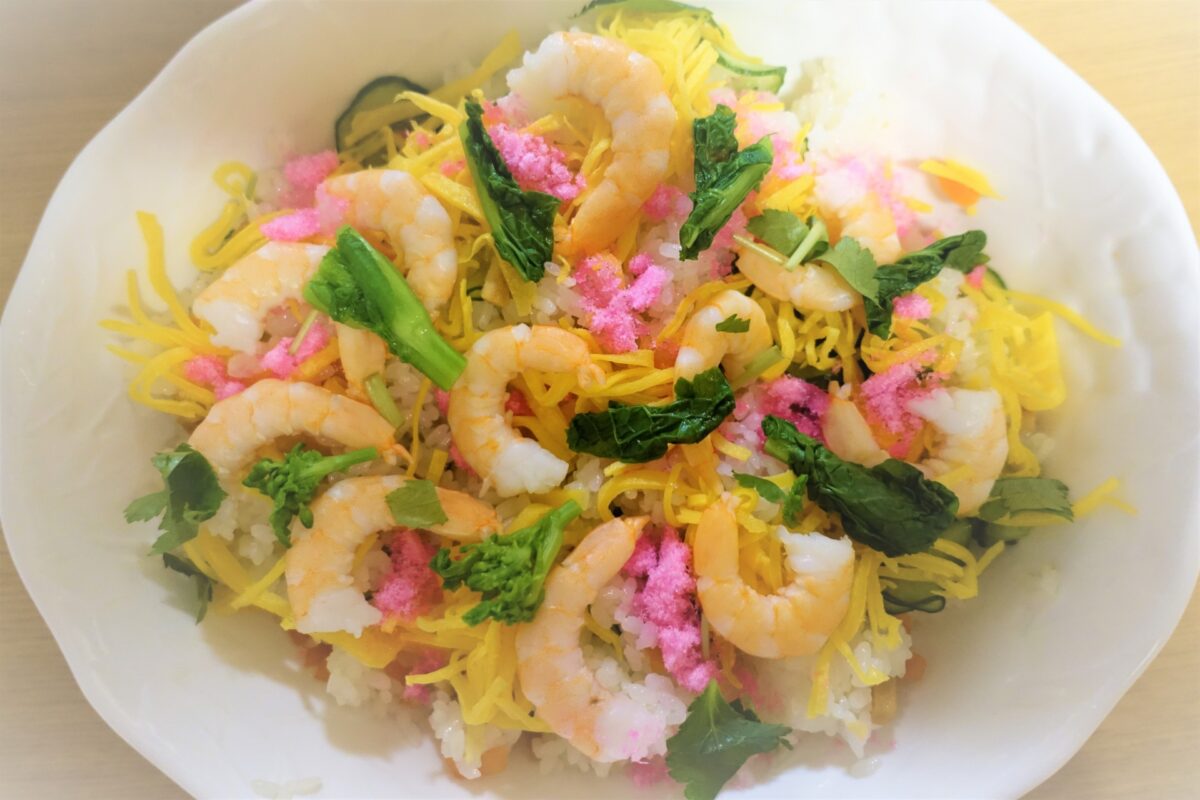 「ひなまつりごはん」がより華やかで豪華に！ちらし寿司に合うお薦めの献立は？