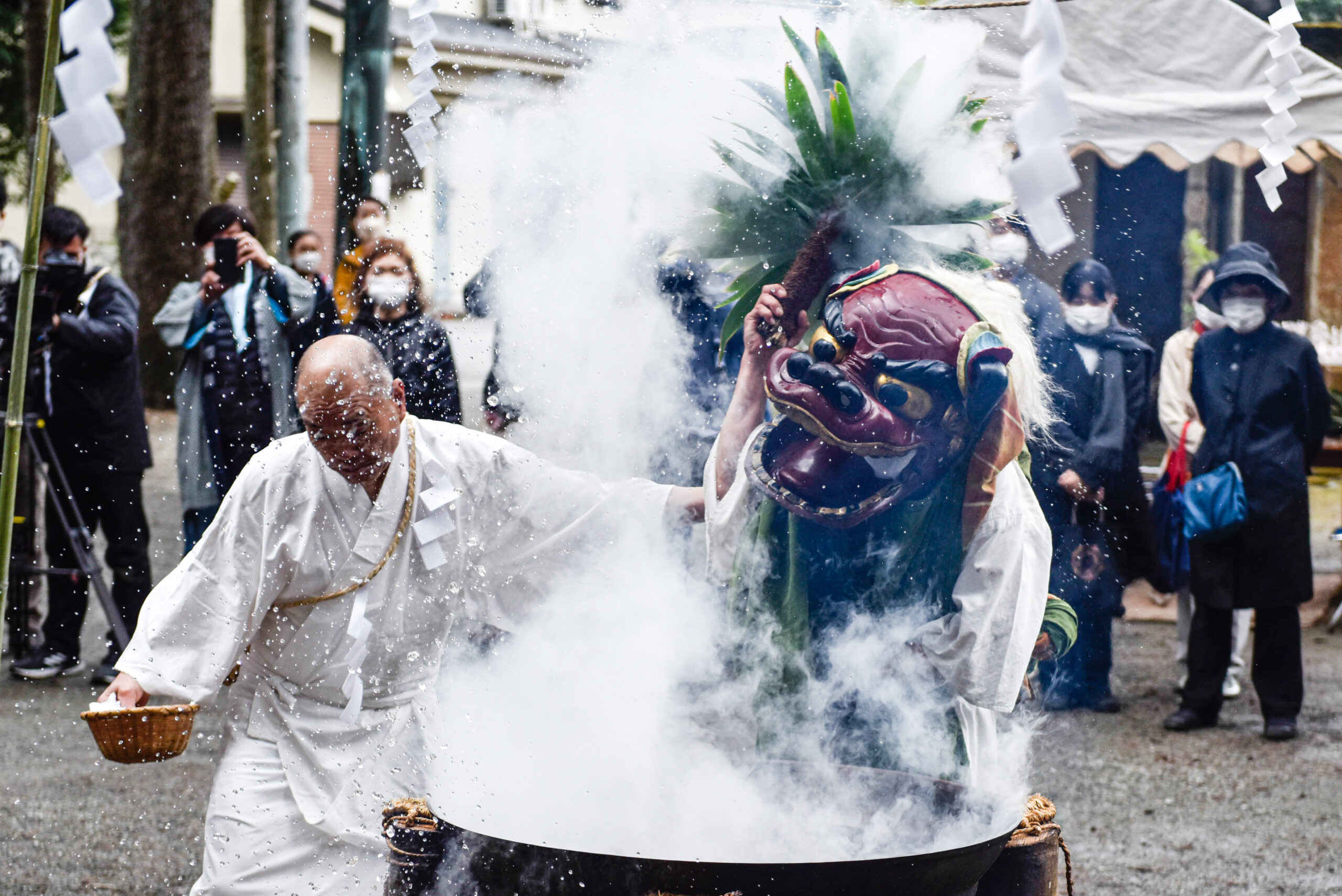 全国でも箱根だけ！？獅子から湯を浴びて病気知らず「湯立獅子舞」が2023年も3月27日に開催！