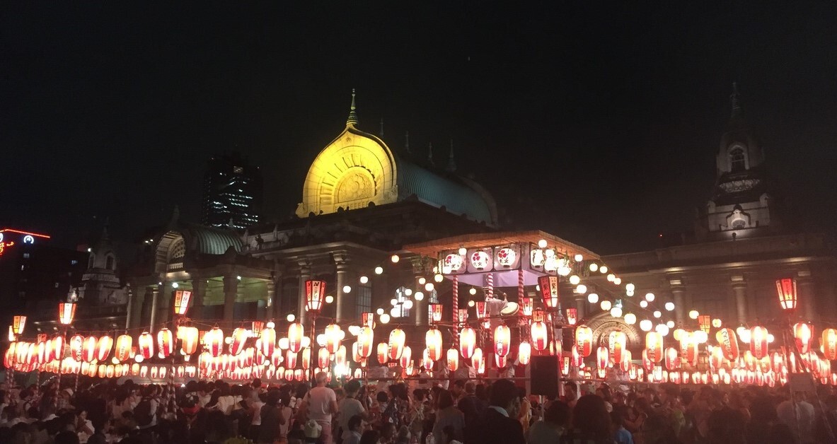 「築地本願寺納涼盆踊り」日本一おいしい！盆踊り｜観光経済新聞