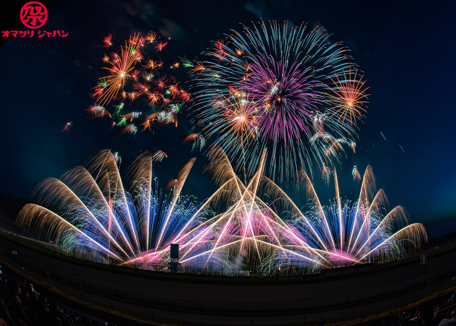 【初開催】「天空deHANABI inオートポリス」大自然の中で浴びる１万発の光のシャワーのフォトレポート（大分県）