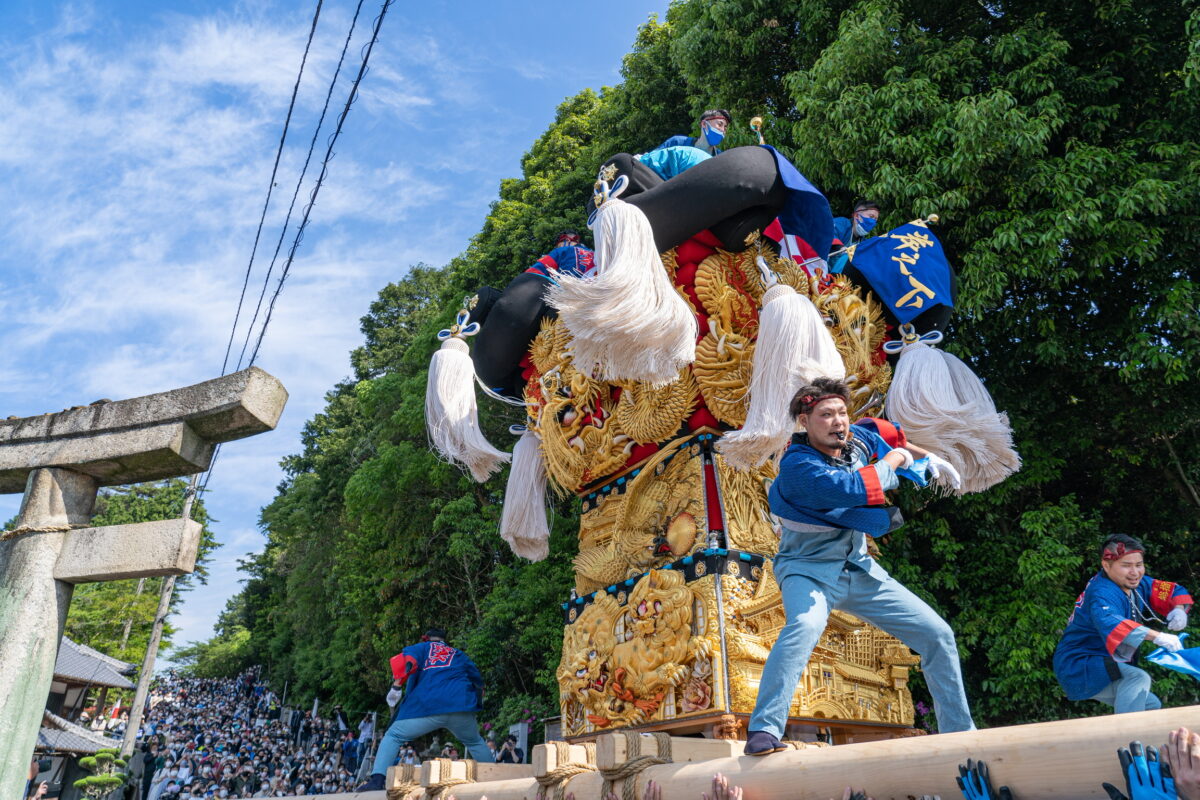 この秋絶対見たい！新居浜太鼓祭り 岸之下太鼓台新調お披露目式典フォトレポート