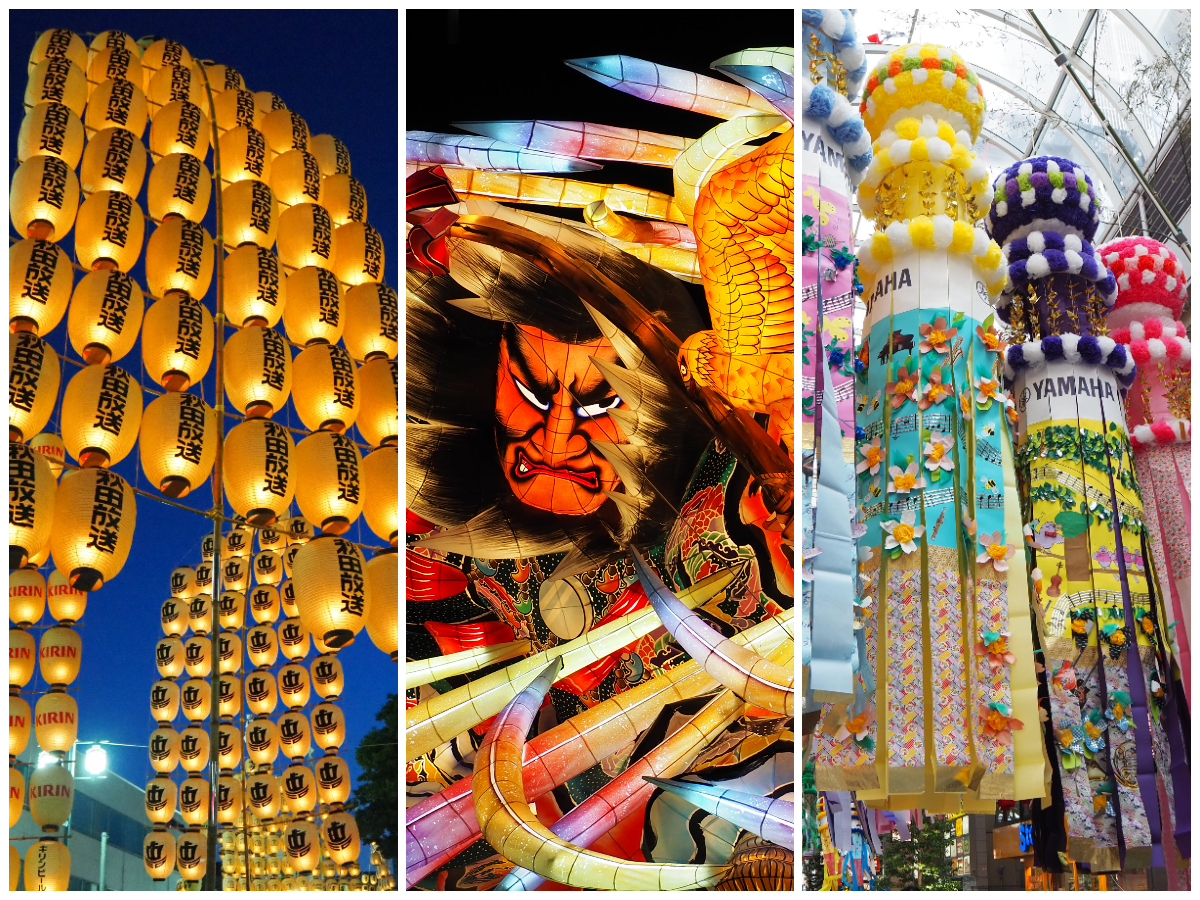 「東北三大祭り」の起源はすべて「七夕」にある！？青森ねぶた祭・秋田竿燈まつり・仙台七夕まつりの歴史を徹底解説！