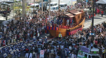 三重県津市で巨大な和船山車、唐人も踊る！2023年「津まつり」は10月6日から！見どころを徹底予習！