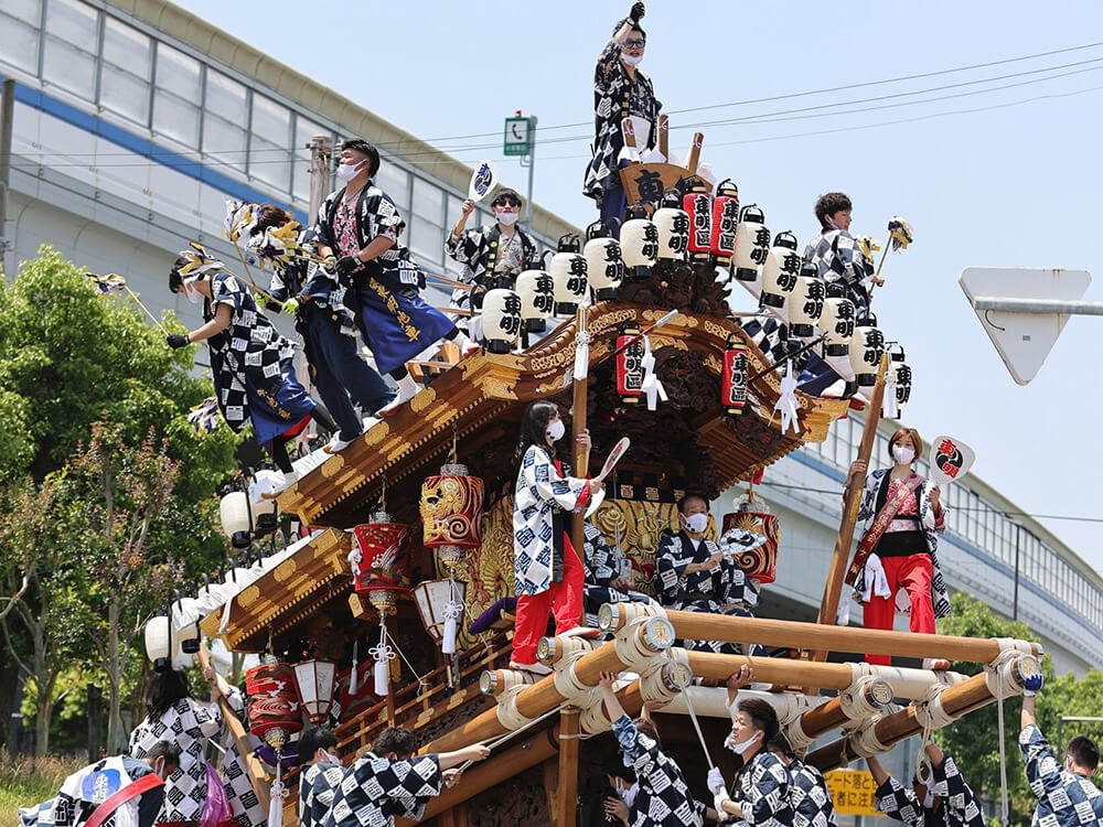 東灘だんじりを通じて、地域の人々の繋がりや世代間の交流を醸成していきたい。