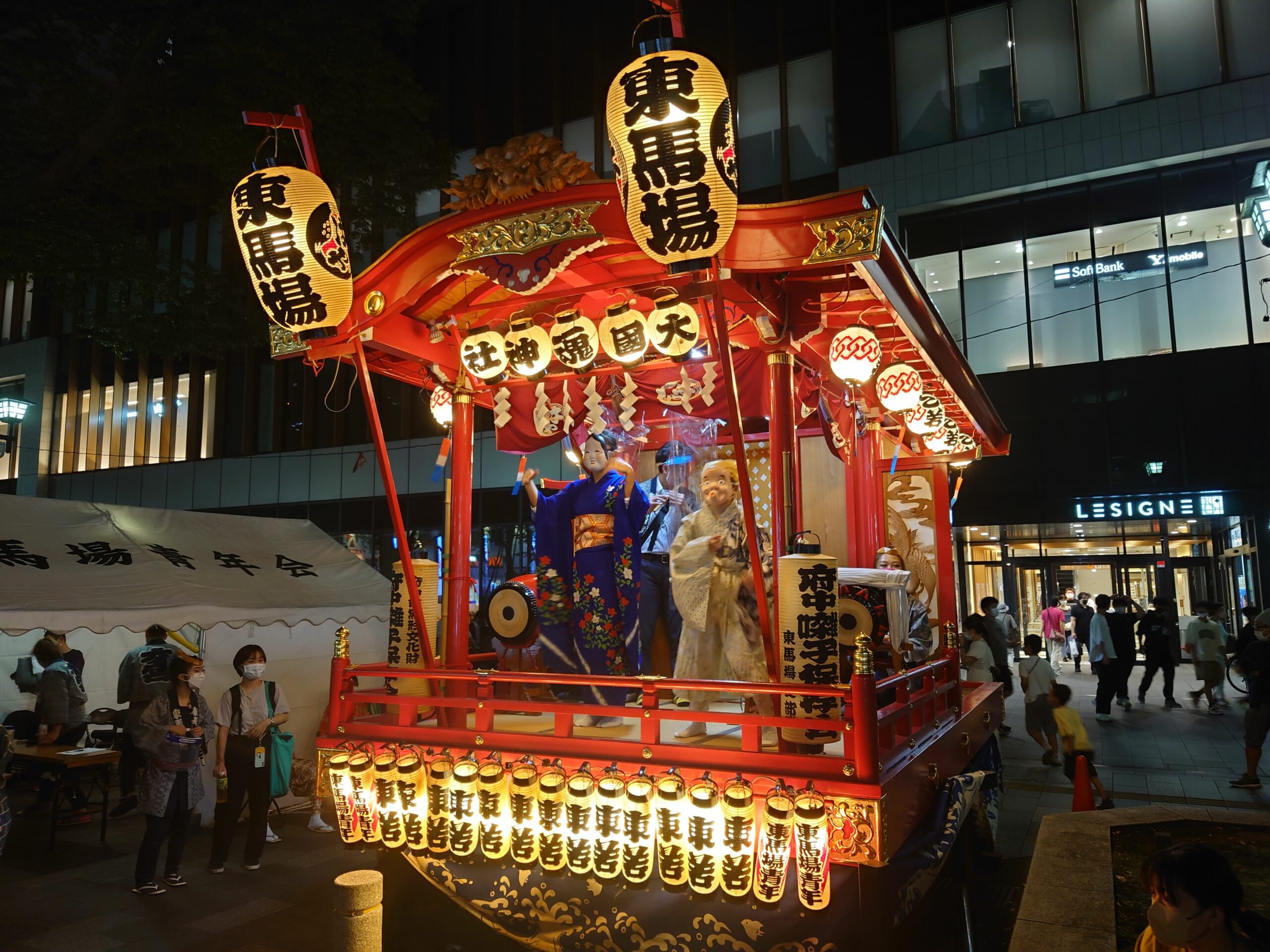 2022年「大國魂神社 秋季祭くり祭」神楽や行灯で彩られる幻想的な祭りを満喫！