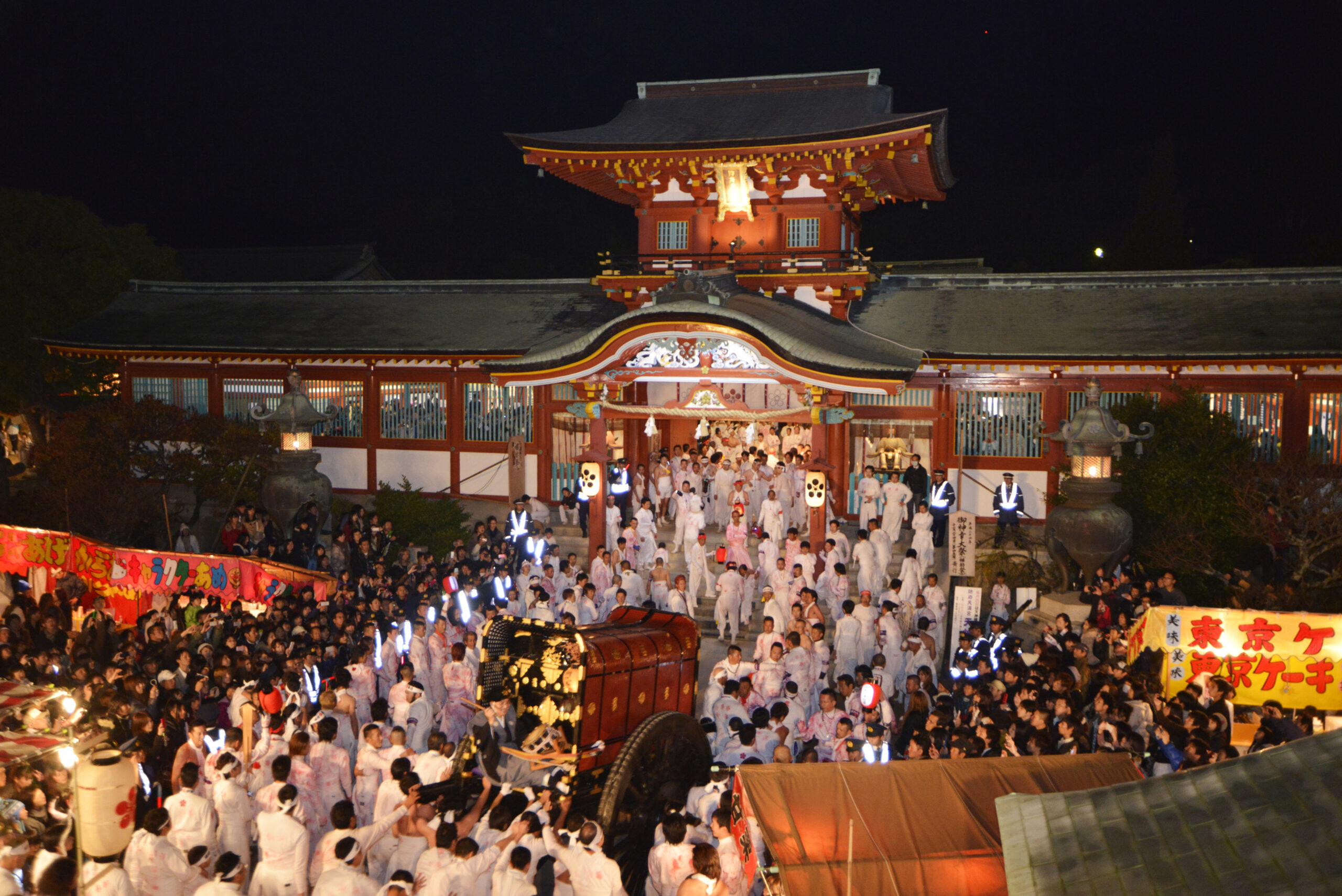 山口県防府市の裸祭りがスゴい！2023年防府天満宮「御神幸祭」は今週末行ける！ライブ配信もバウバウ！