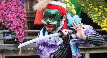 岩手・平泉で鬼が舞う！「秋の藤原まつり」でユネスコ無形文化遺産「川西大念佛剣舞」奉納