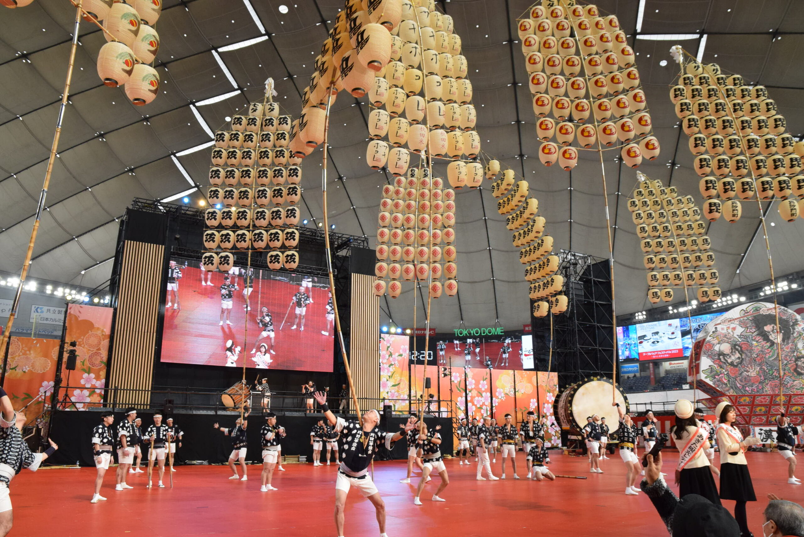 ふるさと祭り東京2023に「秋田竿燈まつり」が登場！妙技の数々を写真でレポート！