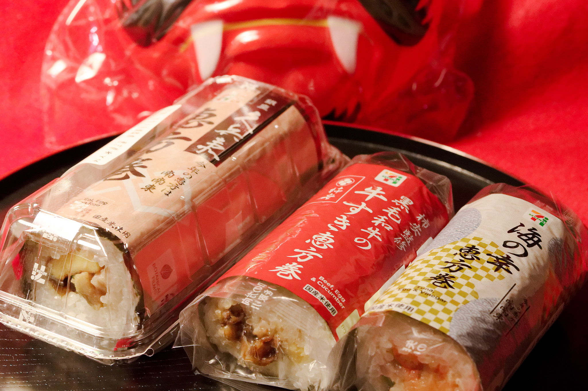 セブンイレブンの恵方巻を実食レポ！お子様と楽しむ節分グッズもご紹介！2023年版