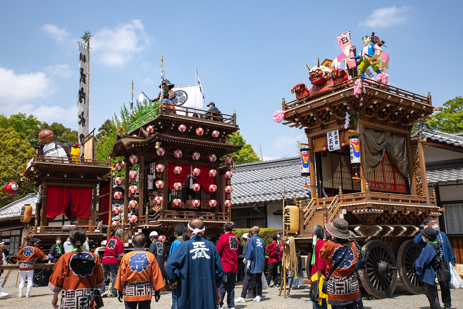 「水口曳山まつり」ジャズやマンボ調と多彩なお囃子が魅力の水口囃子　