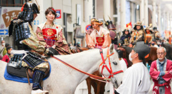 桃花祭（真清田神社）は馬に注目！神輿行列が練り歩く愛知・一宮の春祭り