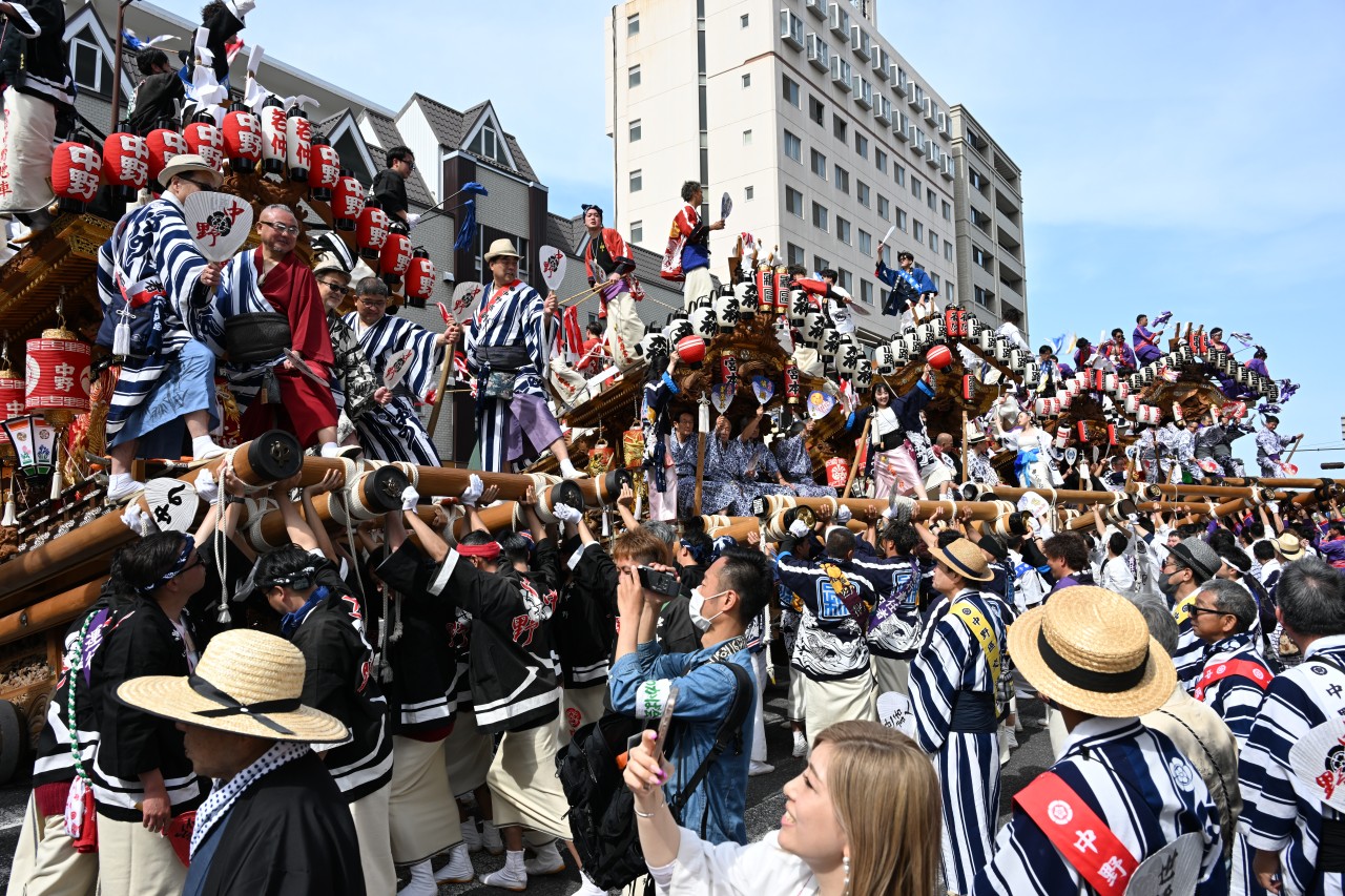 令和5年 東灘だんじり祭り、本山パレード！熱気と笑顔あふれる写真レポート 神戸市