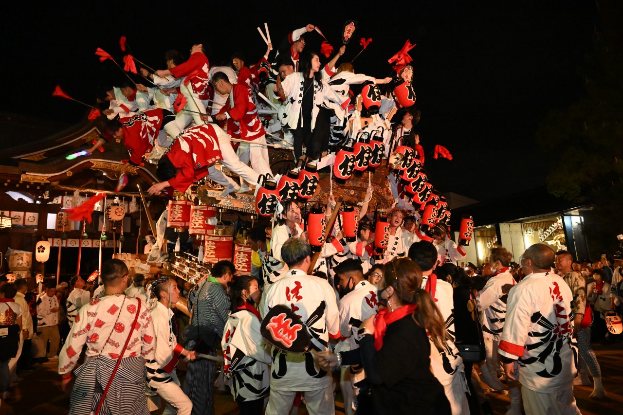 令和5年 東灘だんじり祭り、本住吉神社宮入！最高潮クライマックス写真レポート 神戸市