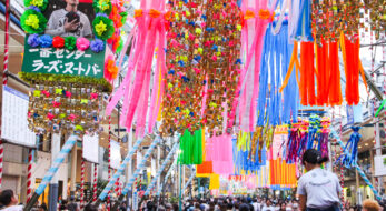 湘南ひらつか七夕まつりは日本三大七夕祭りの1つ！今年の竹飾りには大谷や家康の姿も