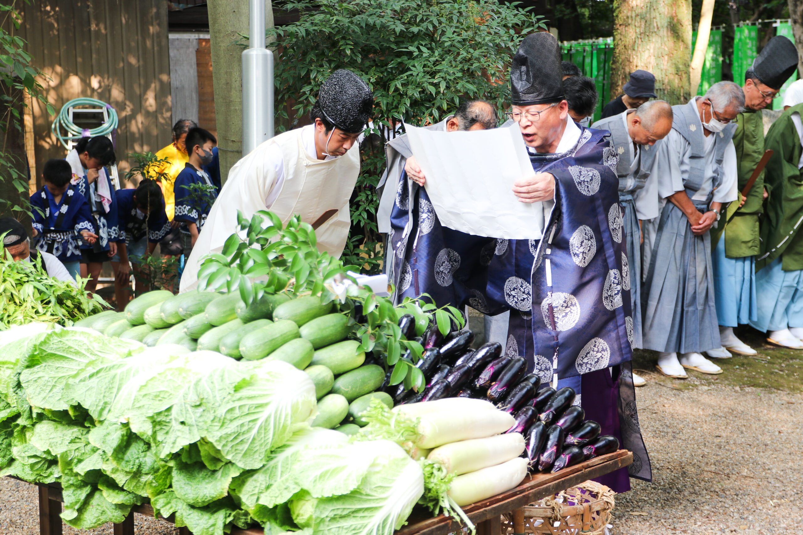 香乃物祭は日本でここだけの漬物の祭り！漬物発祥の地を舞台に、漬込神事や巫女舞も