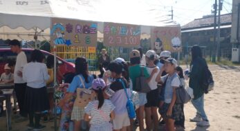 【教育連携】奈良市四条大路の夏祭2023年「都跡ふれあい祭り」！せんとくんドームで子供たちが大盛り上がり！