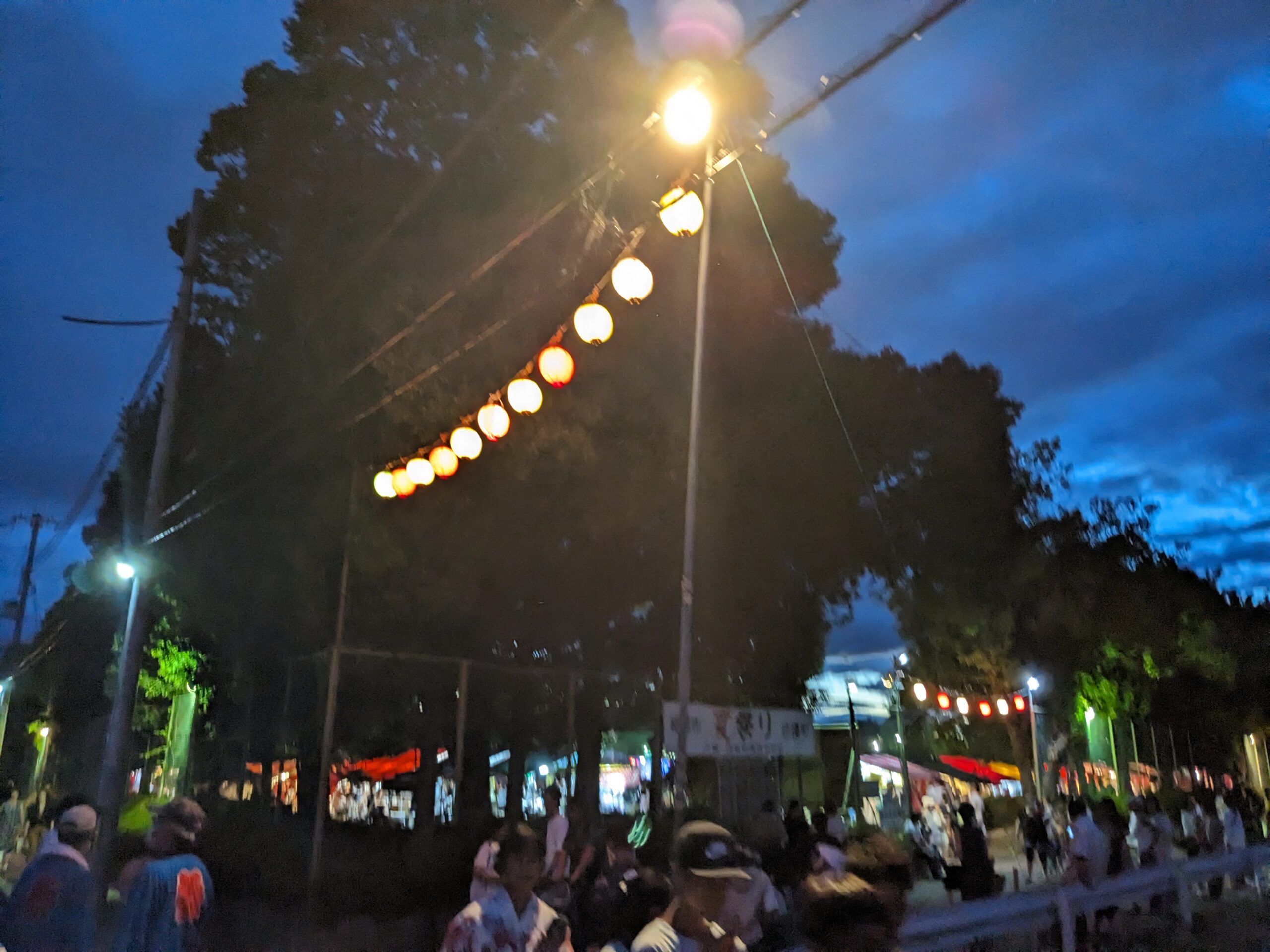 【教育連携】奈良県橿原市の2023年「白橿町夏祭り」に行ってきた！花火も楽しめる町民の祭り！