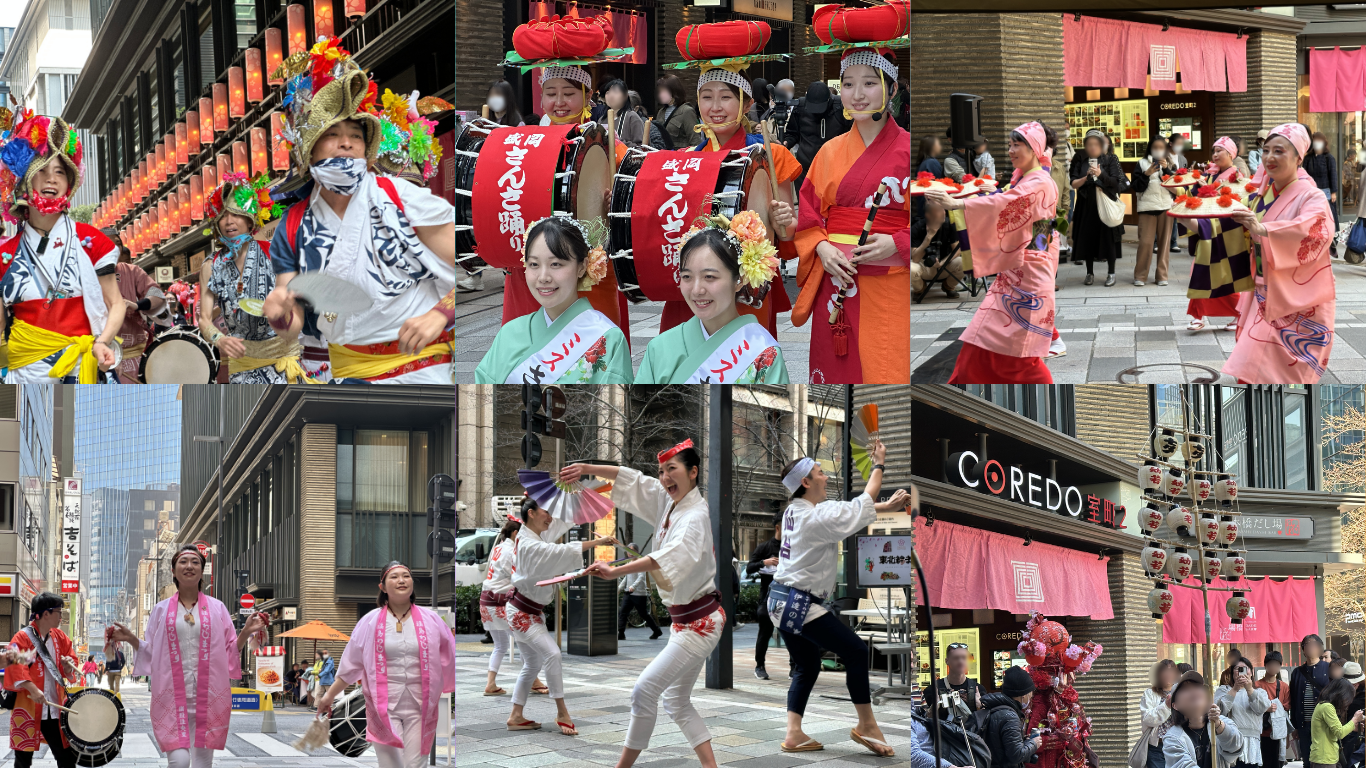 東北の祭りが都心で華やぐ！東京・日本橋の桜イベントに「東北絆まつり」を出演コーディネート