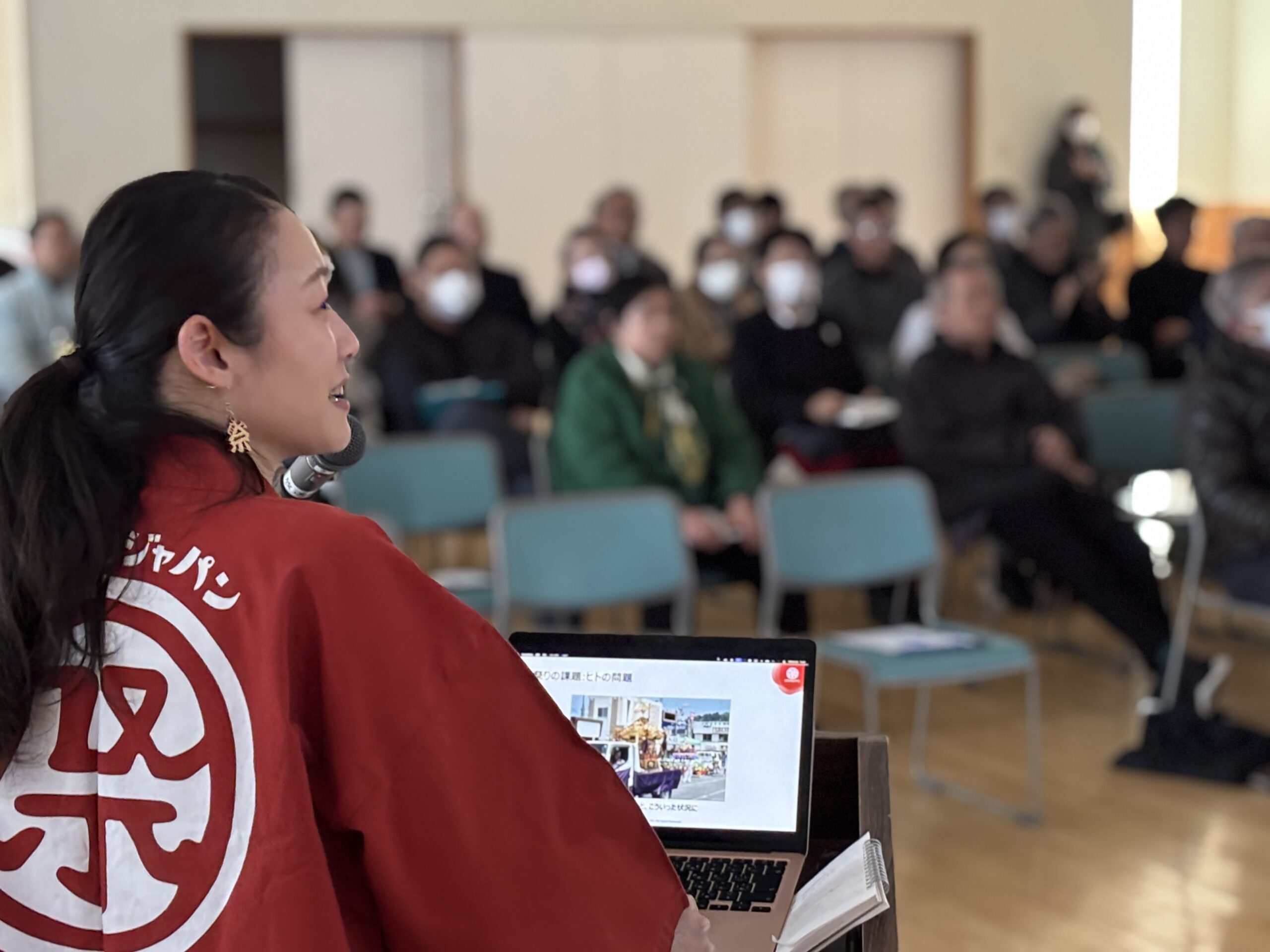 糸魚川おまんた祭り50周年 市民と未来を考える講演・ワークショップ事例【祭り活性化支援】